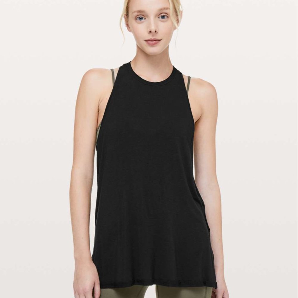 Lululemon Principal Dancer Tank black, size 6